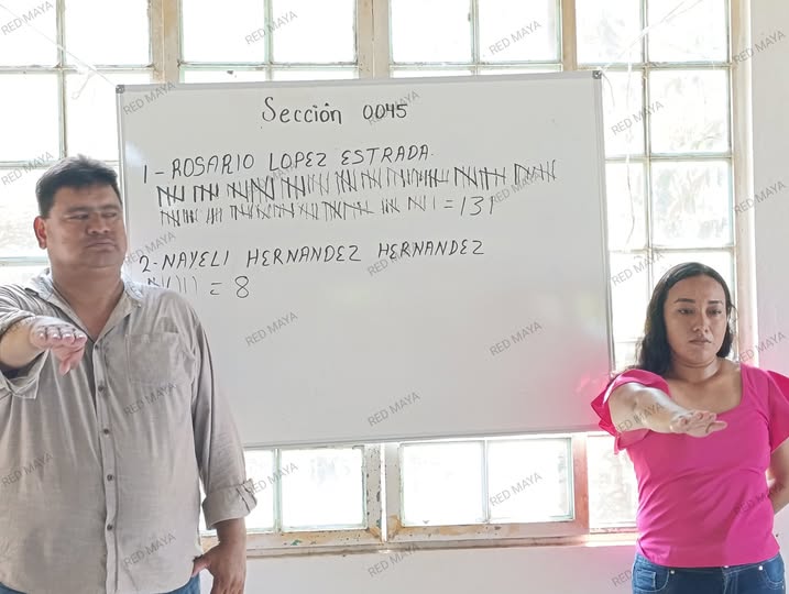 Rosario López Estrada gana comité seccional de Morena en la sección 0045