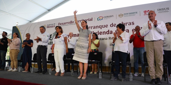 Histórica transformación: Viviendas Para el Bienestar cambia el rumbo de miles de familias en Quintana Roo