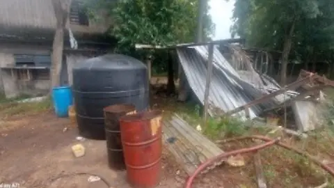 Decomisan más de 10 mil litros de hidrocarburo en predio de Centro