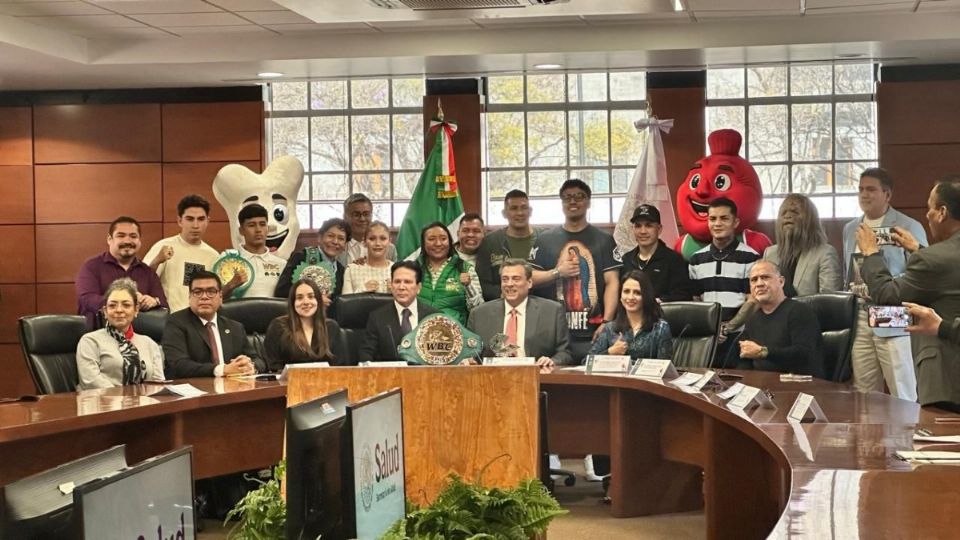 Gobierno federal y WBC unen fuerzas con “Boxeando por la Paz” para rescatar a jóvenes a través del ring