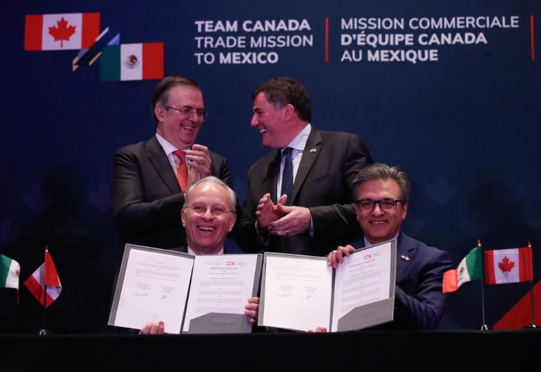México y Canadá sellan alianza empresarial histórica que redefine el futuro de Norteamérica