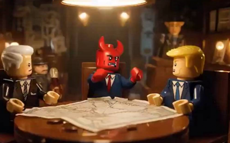 Irán usa “Legos” como propaganda contra EE. UU. e Israel